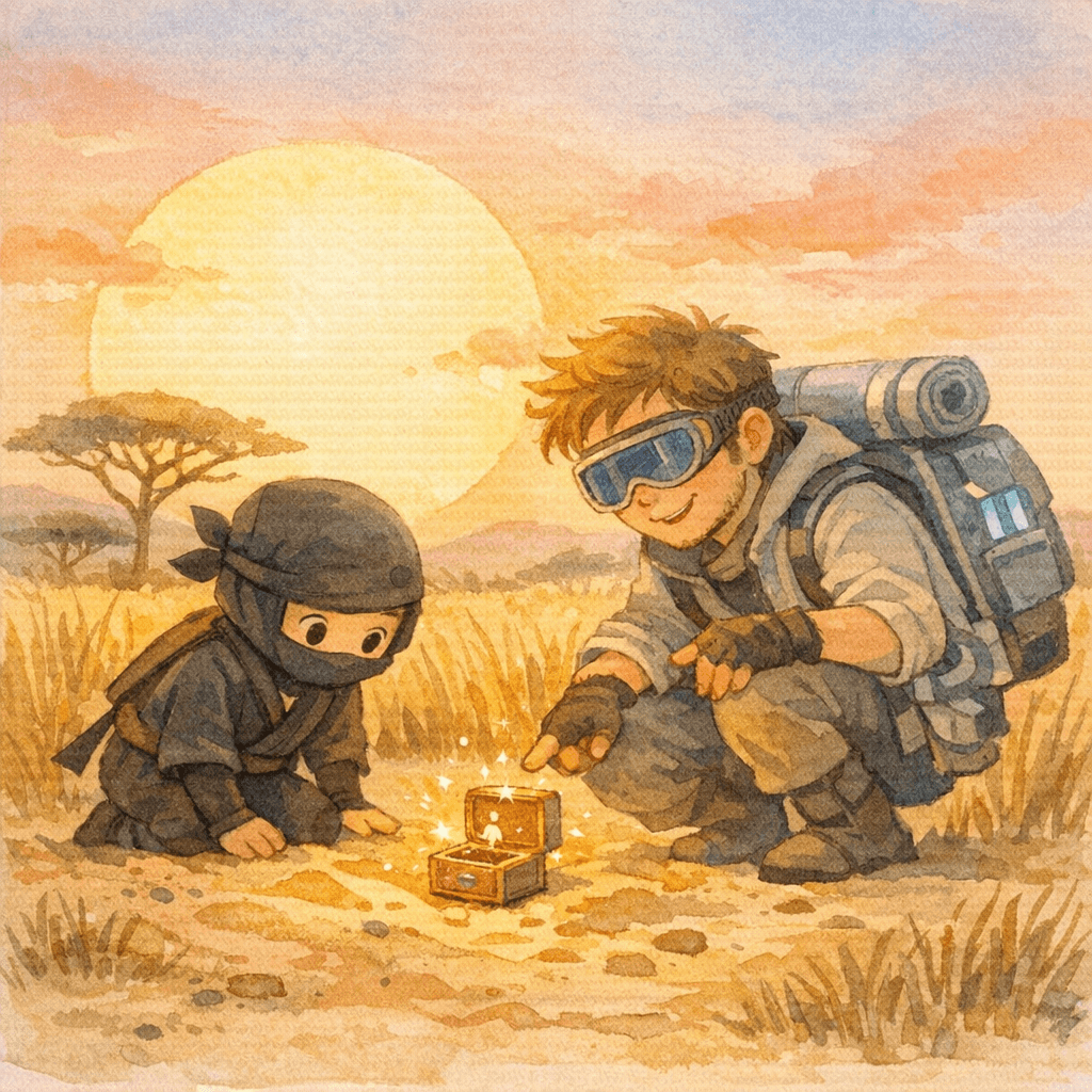 Lily the Brave Ninja of the Savannah