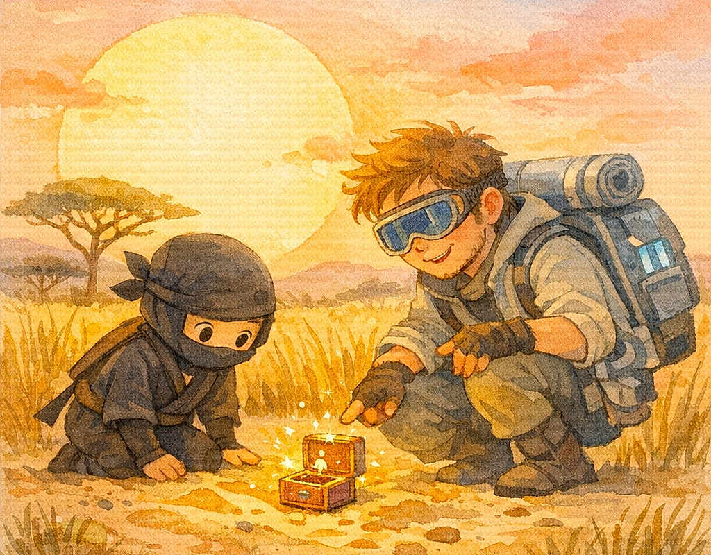 Lily the Brave Ninja of the Savannah