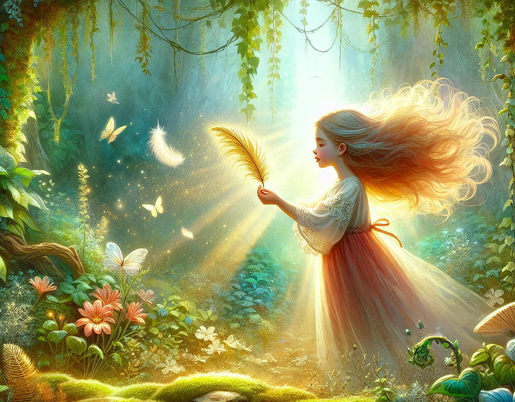 Aurora and the Golden Feather's Quest