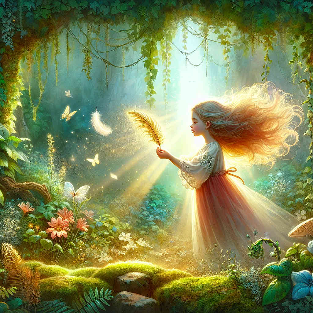 Aurora and the Golden Feather's Quest