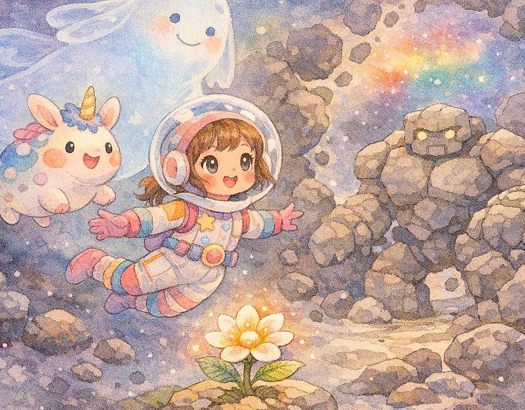 Beautiful Bb and the Lost Colors of the Galaxy