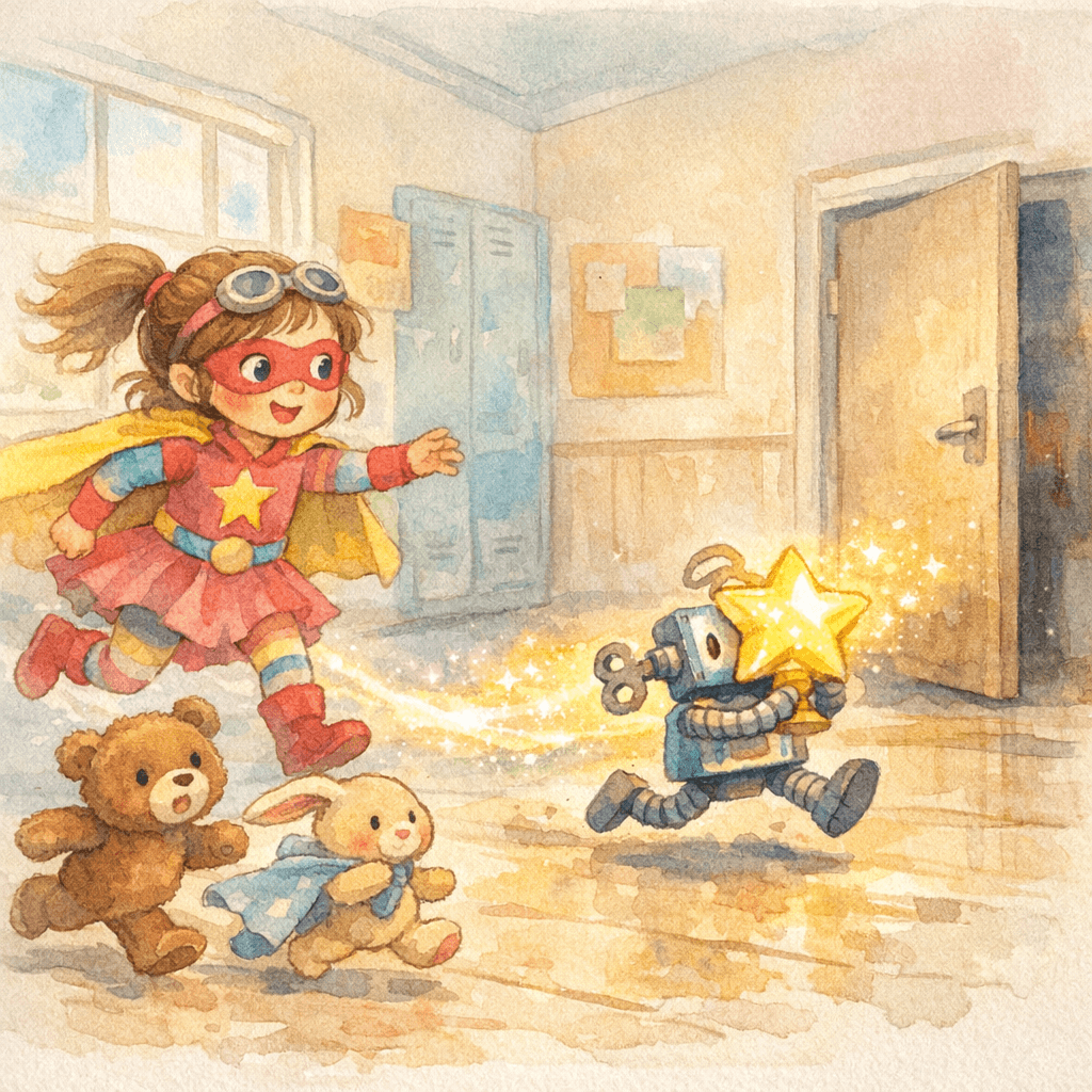 Superhero Girl and the Kindness King Cup