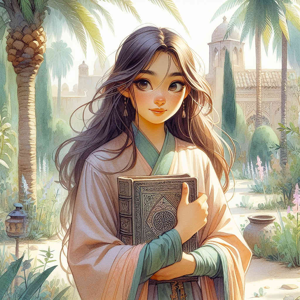 Aurora and the Golden Idol of the Midnight Mirage