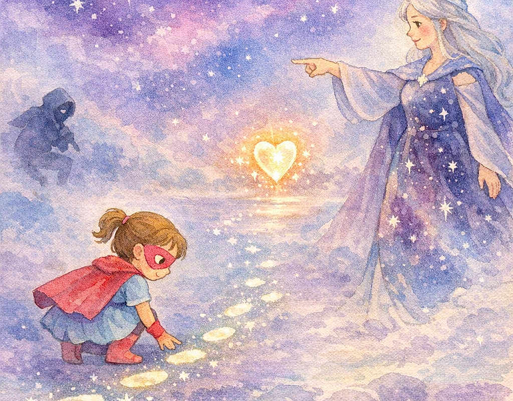 Lia and the Heart Star of the Astral Plane