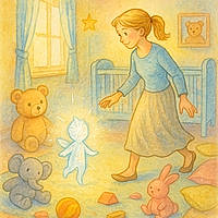 Le trésor bleu de maman