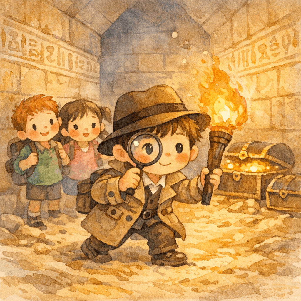 Détective Nawapuce et la Pyramide du désert