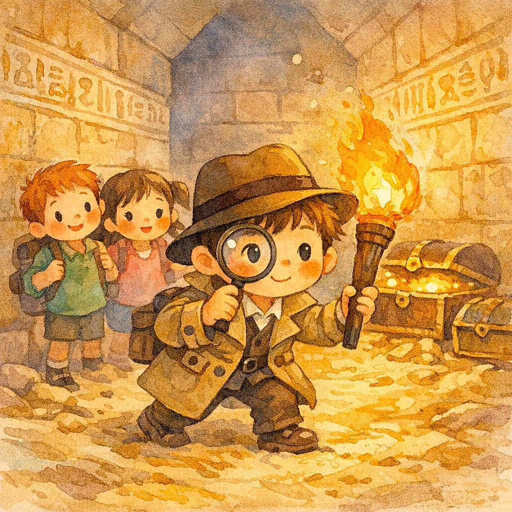 Détective Nawapuce et la Pyramide du désert