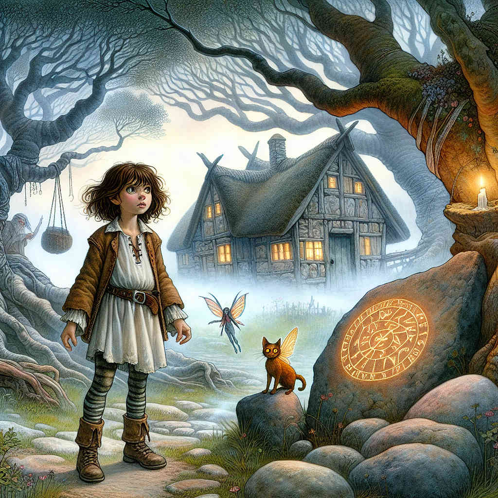 Athena and the Ruins of Enchanted Courage