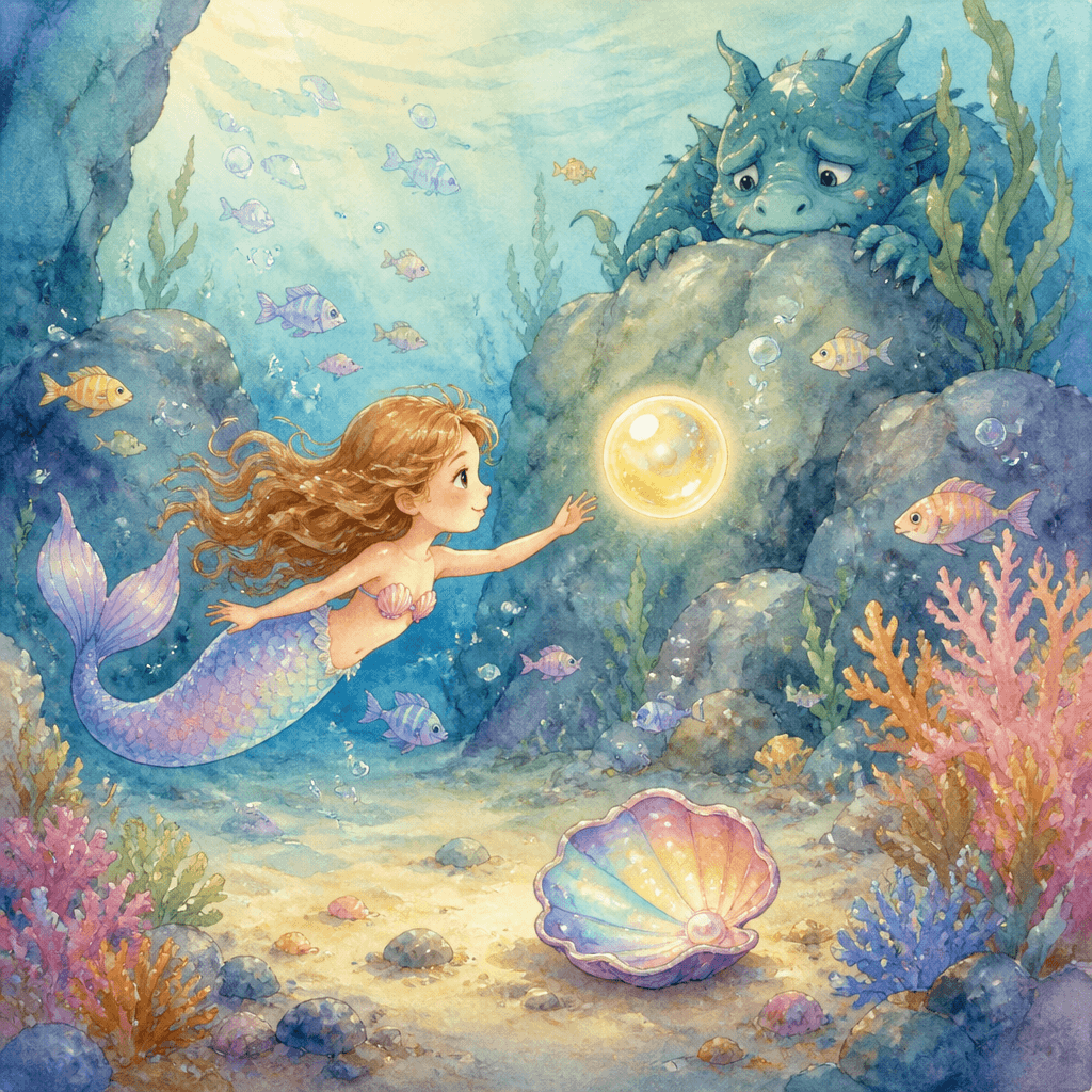 Athena and the Rainbow Shell
