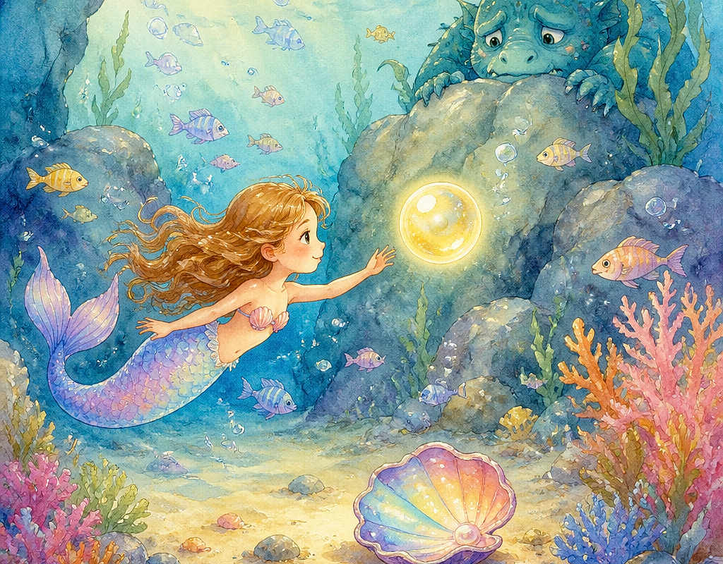 Athena and the Rainbow Shell