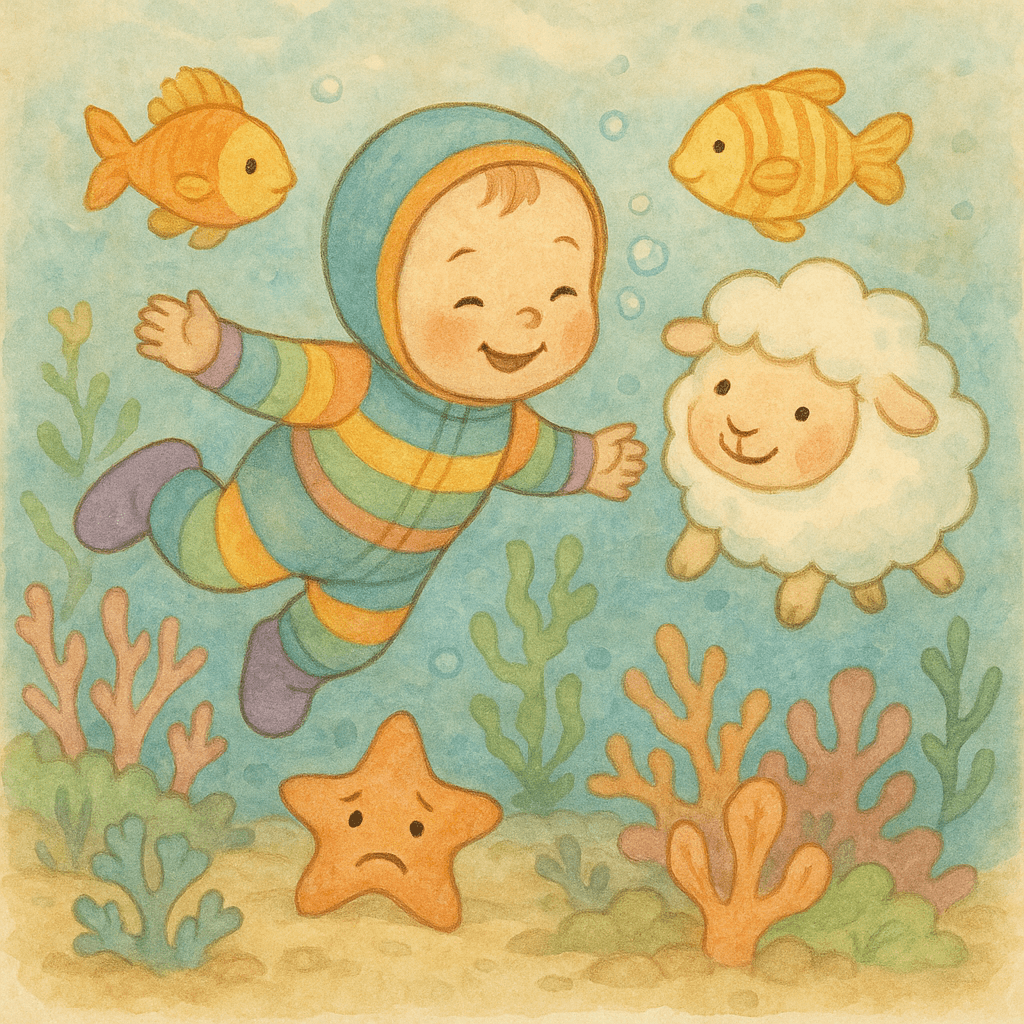 Baby James and the Lost Starfish