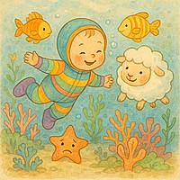 Baby James and the Lost Starfish