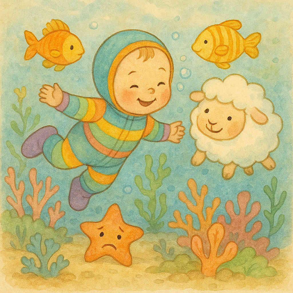 Baby James and the Lost Starfish