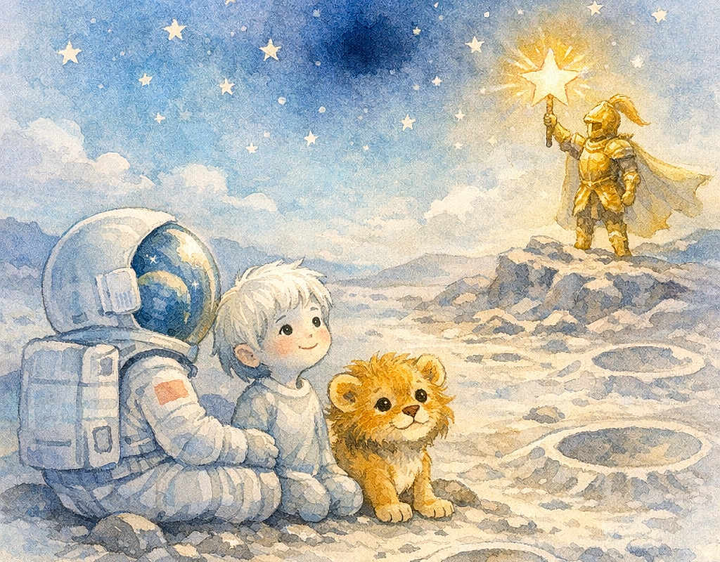 Tiago et l’étoile manquante de la Lune