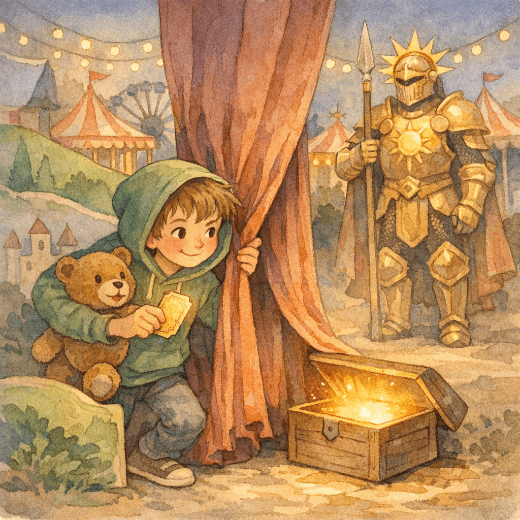 Aarôn le petit filou et les Jetons d’Aube