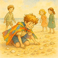 Ayden le Superhéros et le coquillage perdu