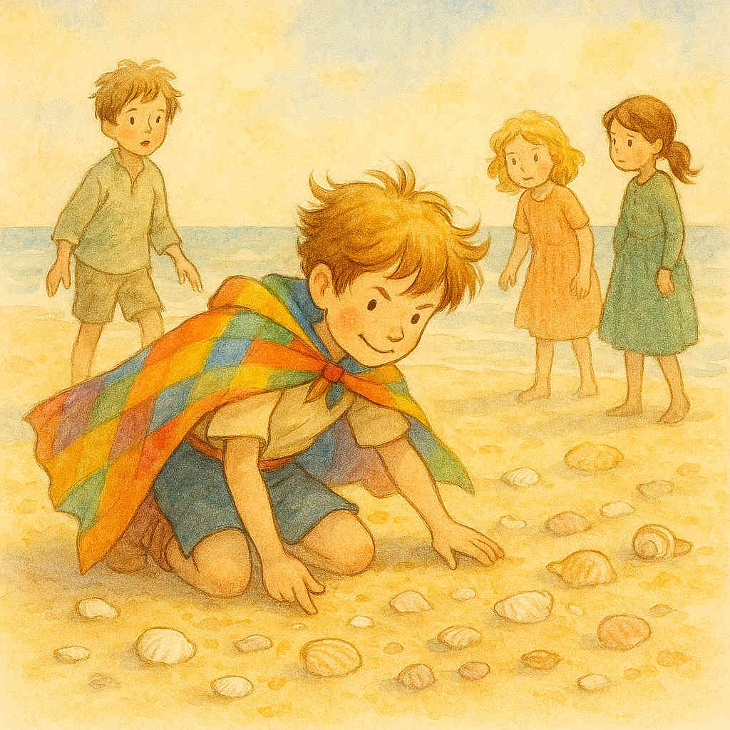 Ayden le Superhéros et le coquillage perdu
