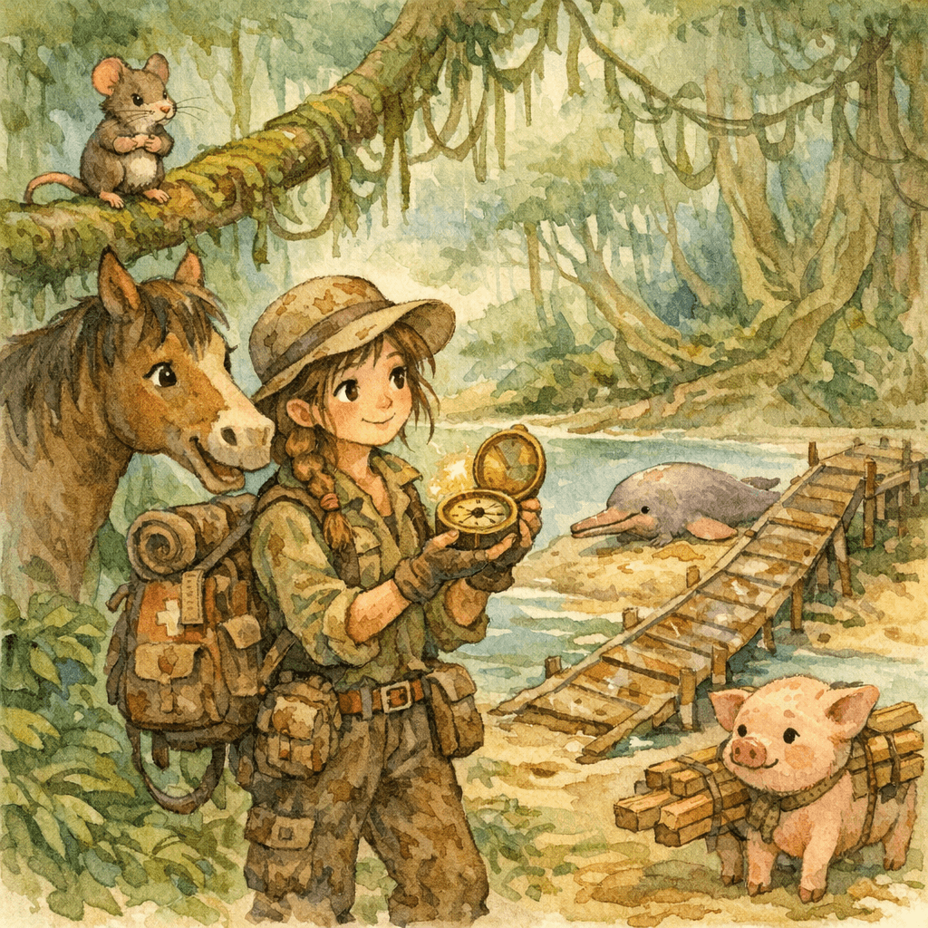 Aurelia the Vet and the Compass That Found Needs