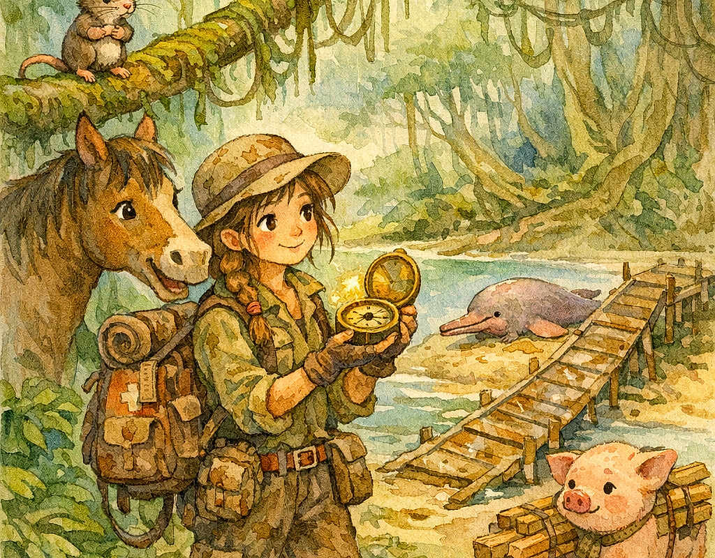 Aurelia the Vet and the Compass That Found Needs
