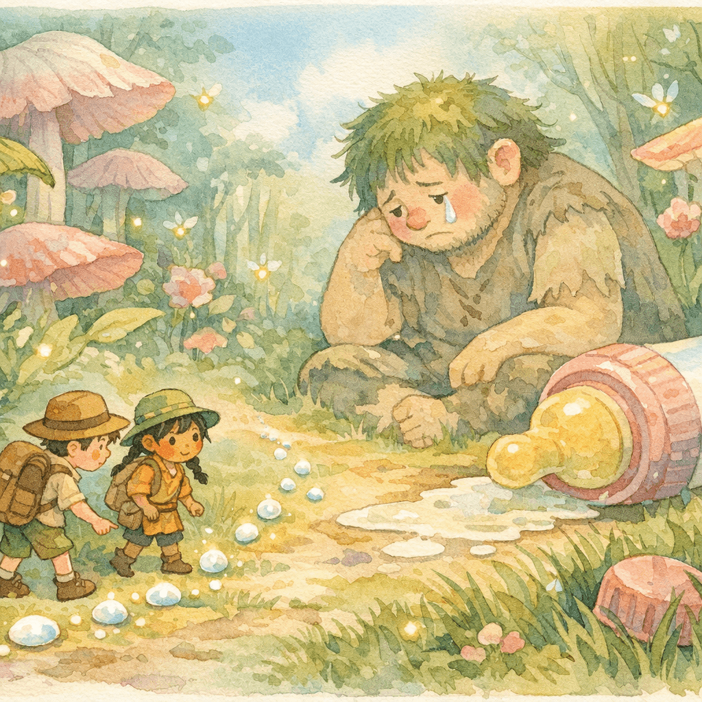 Nolhan et le biberon géant