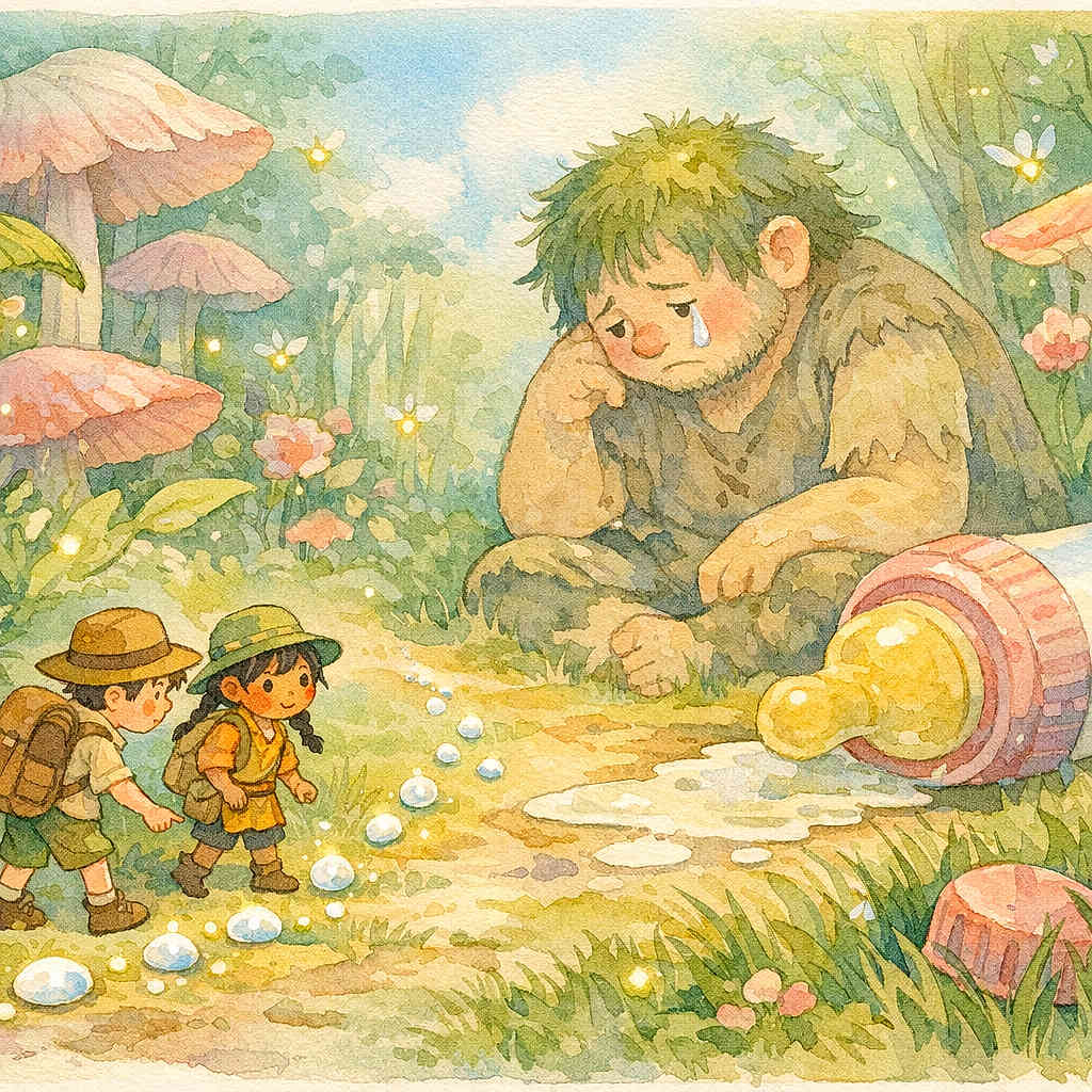 Nolhan et le biberon géant