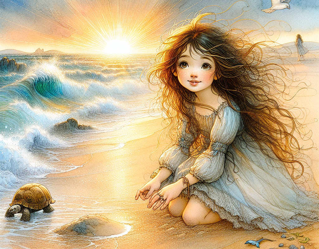 Mia and the Enchanted Seashell