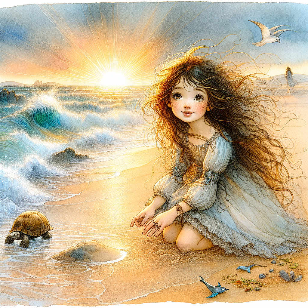 Mia and the Enchanted Seashell