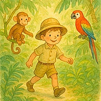 Jayden et le trésor de la jungle