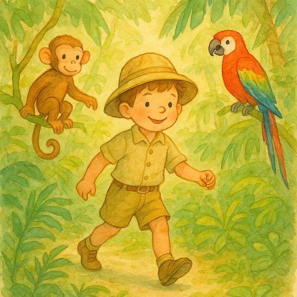 Jayden et le trésor de la jungle