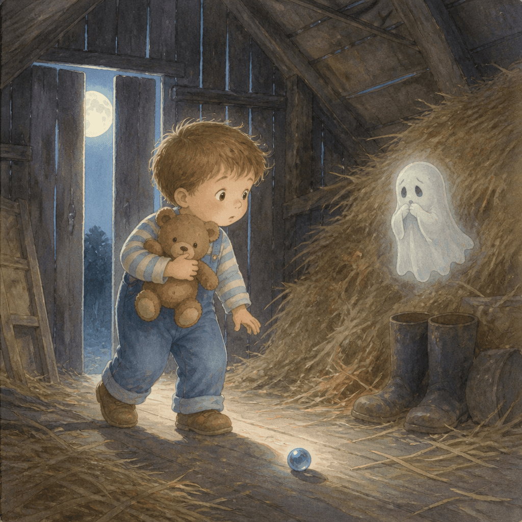 Gage and the Ghostly Blue Marble