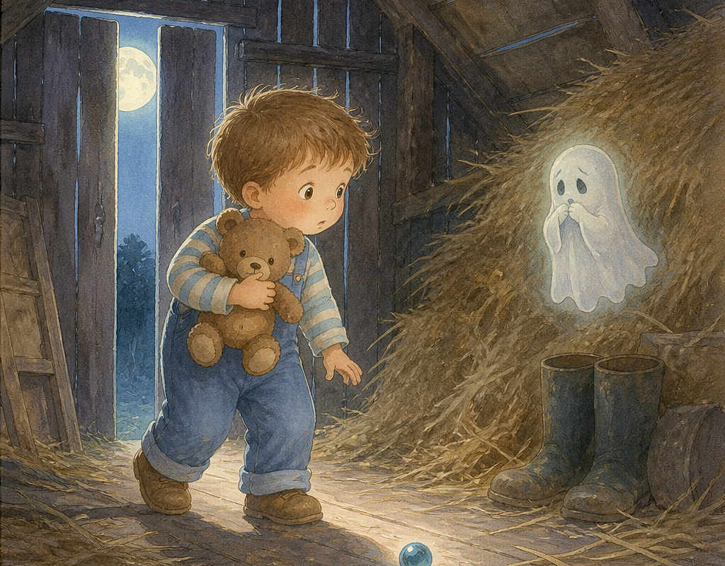 Gage and the Ghostly Blue Marble