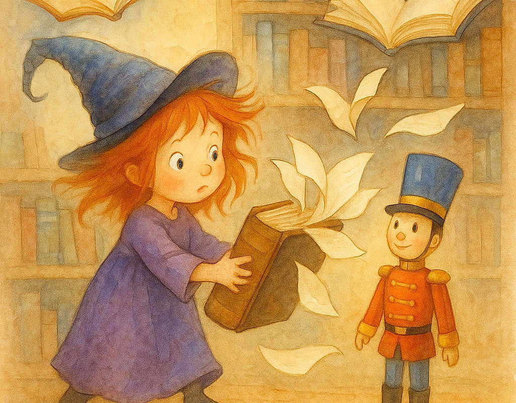 Amelia and the Lost Grimoire Page