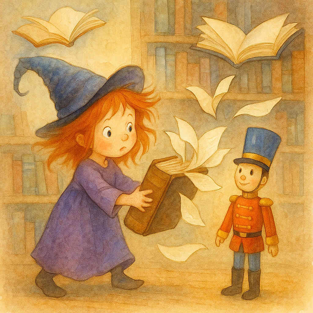 Amelia and the Lost Grimoire Page