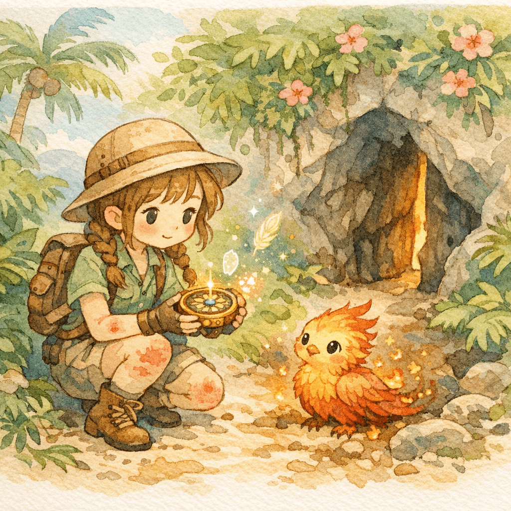 Tiana et la Plume Dorée de l’Île Secrète