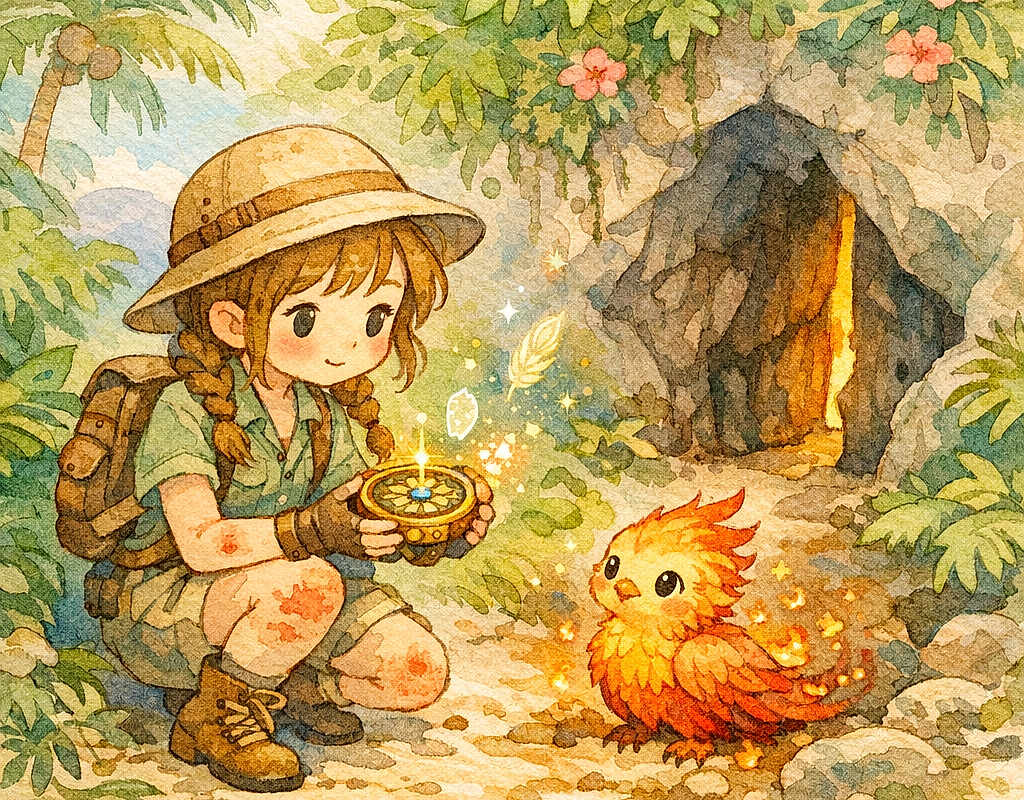 Tiana et la Plume Dorée de l’Île Secrète