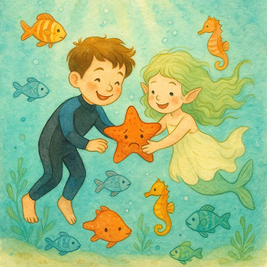 Ezio et l’étoile de mer perdue