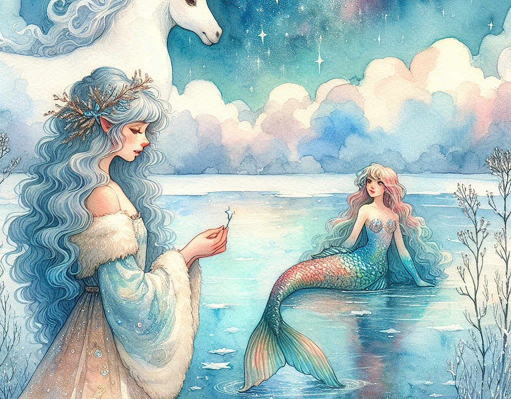 Isabella and the Enchanted Lake's Thaw