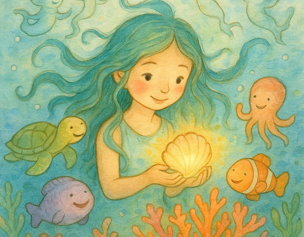 Aurora and the Summoner’s Coral Crown