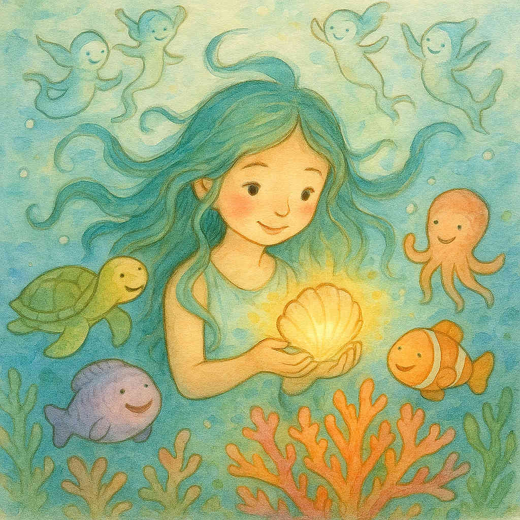 Aurora and the Summoner’s Coral Crown