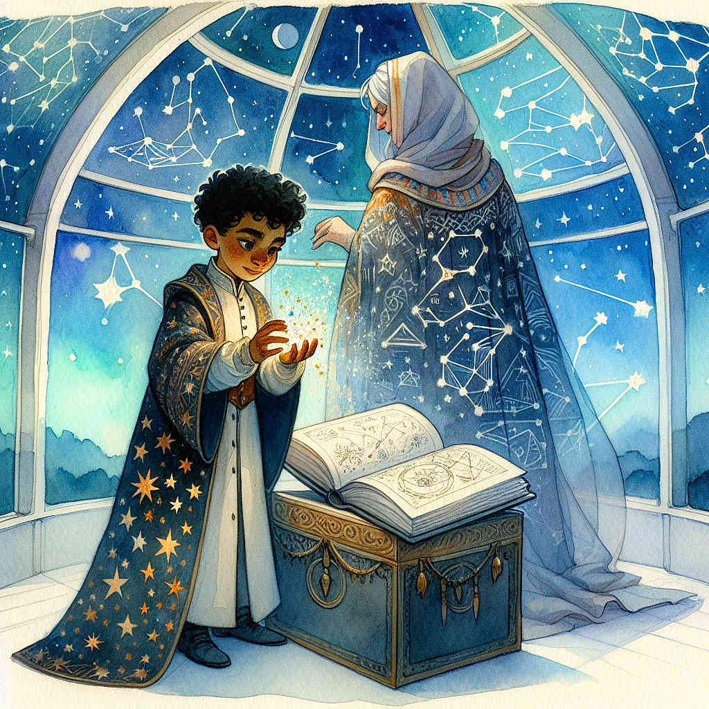 Kai and the Celestial Quest for Stardust