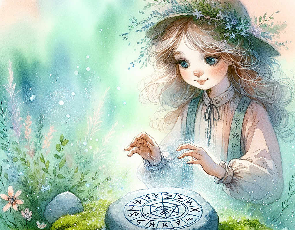 Aurora and the Veil of Celestial Echoes: Aria's Awakening