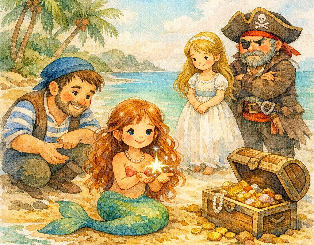 Bibianna and the Lost Shell Necklace