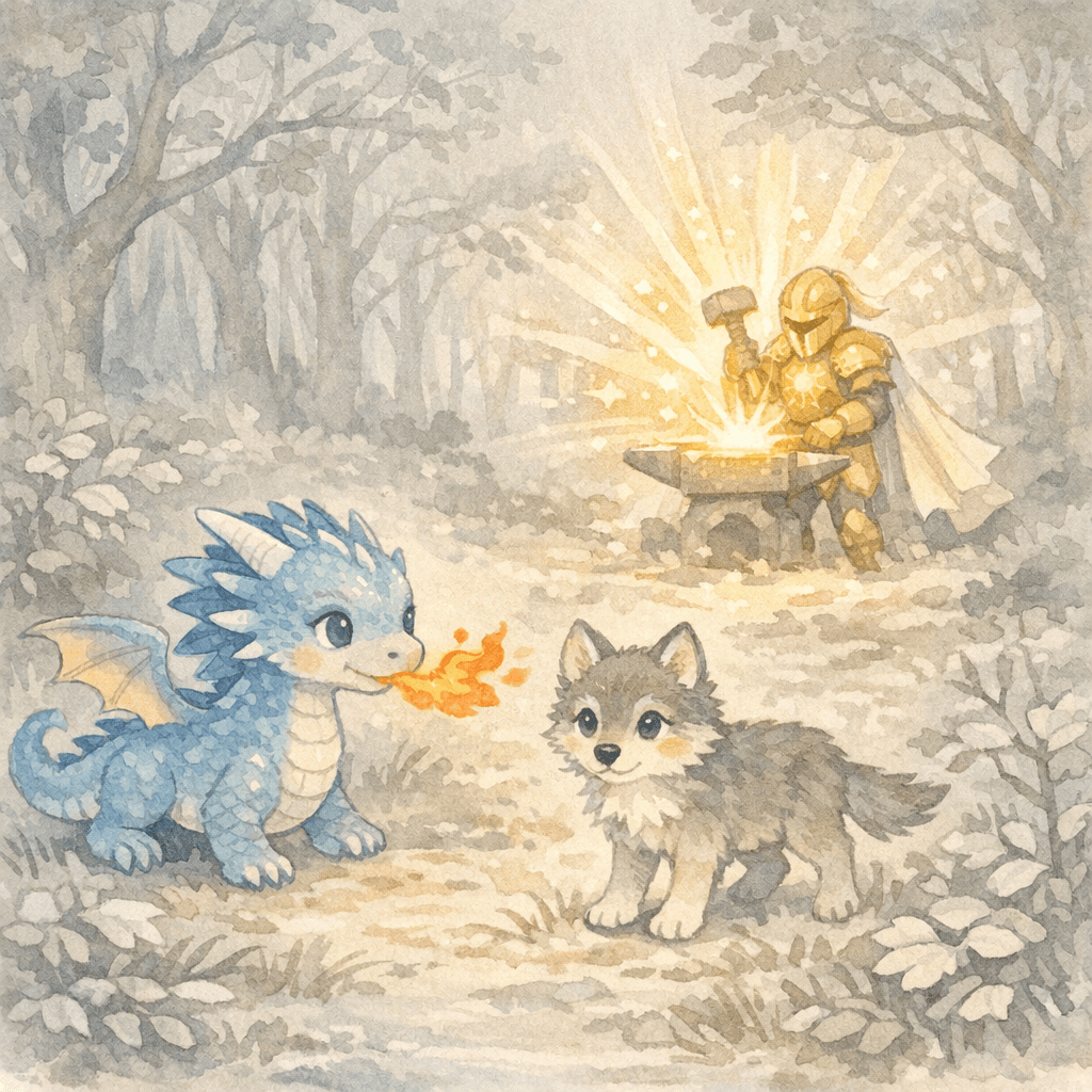 Dreklehm and the Stolen Colors of Ether Forest