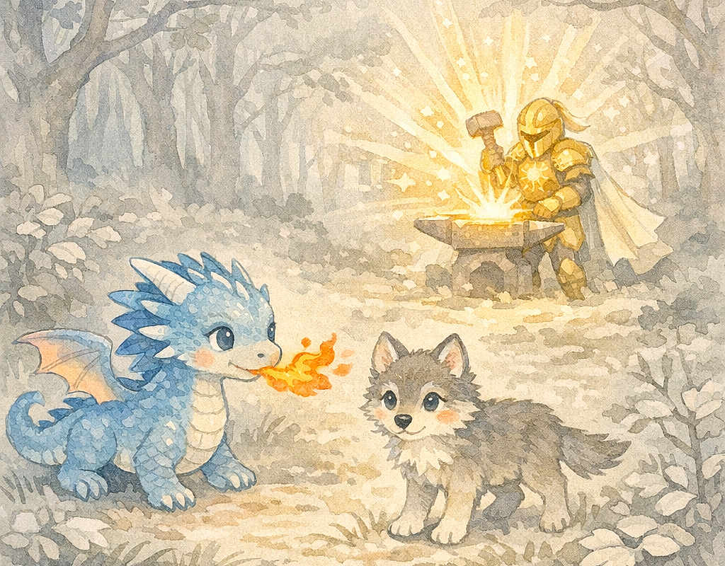 Dreklehm and the Stolen Colors of Ether Forest