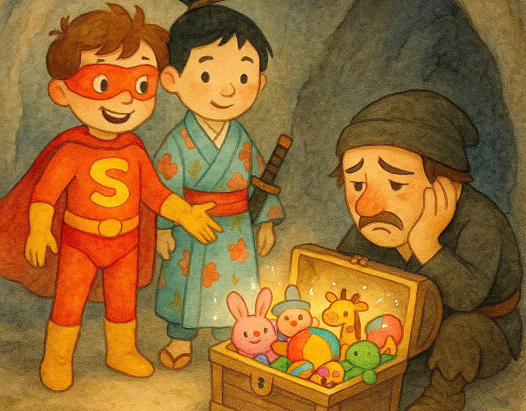 Garden Finds the Cave Treasure