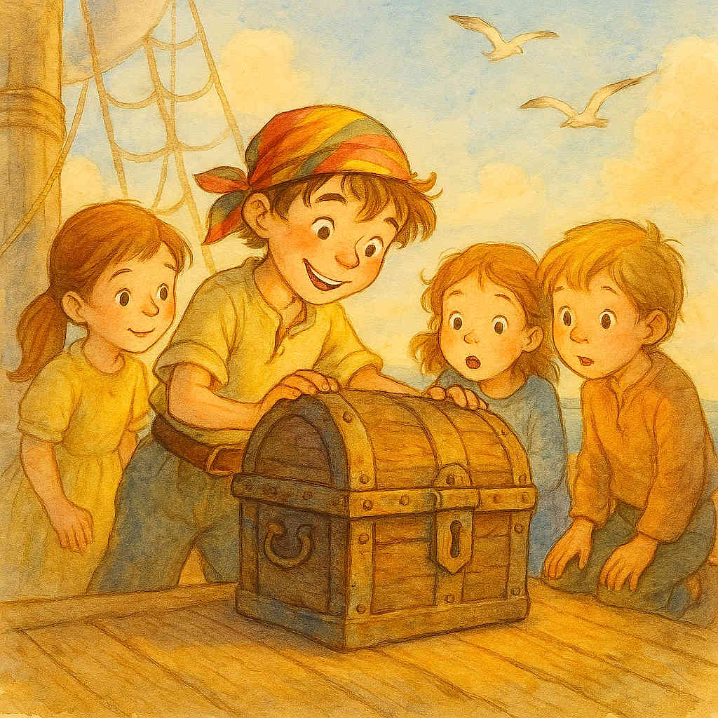 Caleb et le trésor du navire