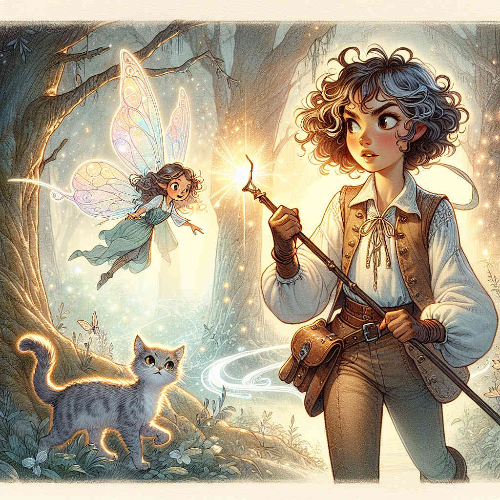 Julia et la Baguette de la Création Volée