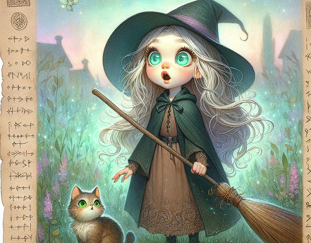 Isabella and the Enchanted Broomstick Race