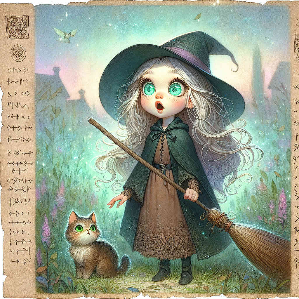 Isabella and the Enchanted Broomstick Race