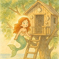 Allison and the Treehouse Necklace